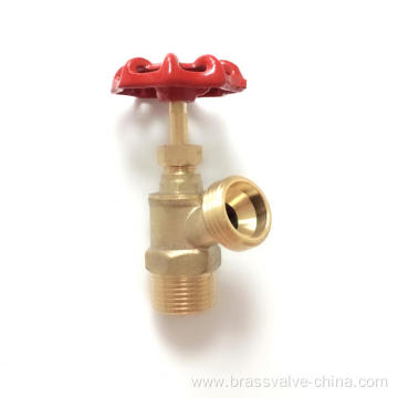 Brass boiler drain valve for Hot water